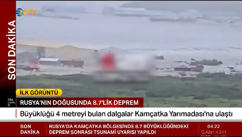 Kamçatka Kıyılarında İlk Tsunami Dalgalarının Etkisi ve Son Gelişmeler